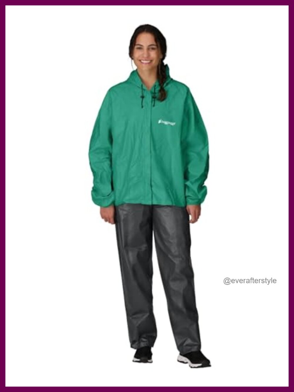 Lightweight Waterproof Breathable Rain Suit Jacket & Pant Set